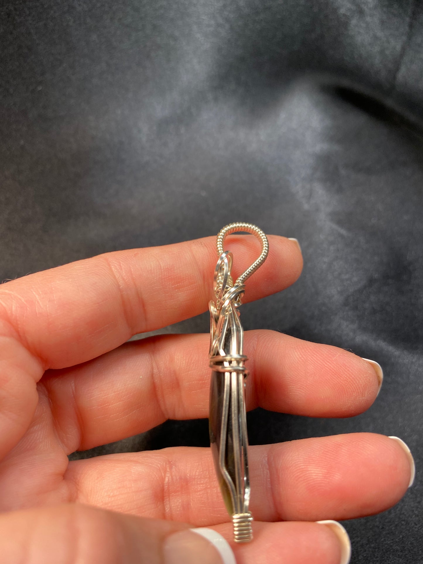 Blue Tiger Eye Pendant