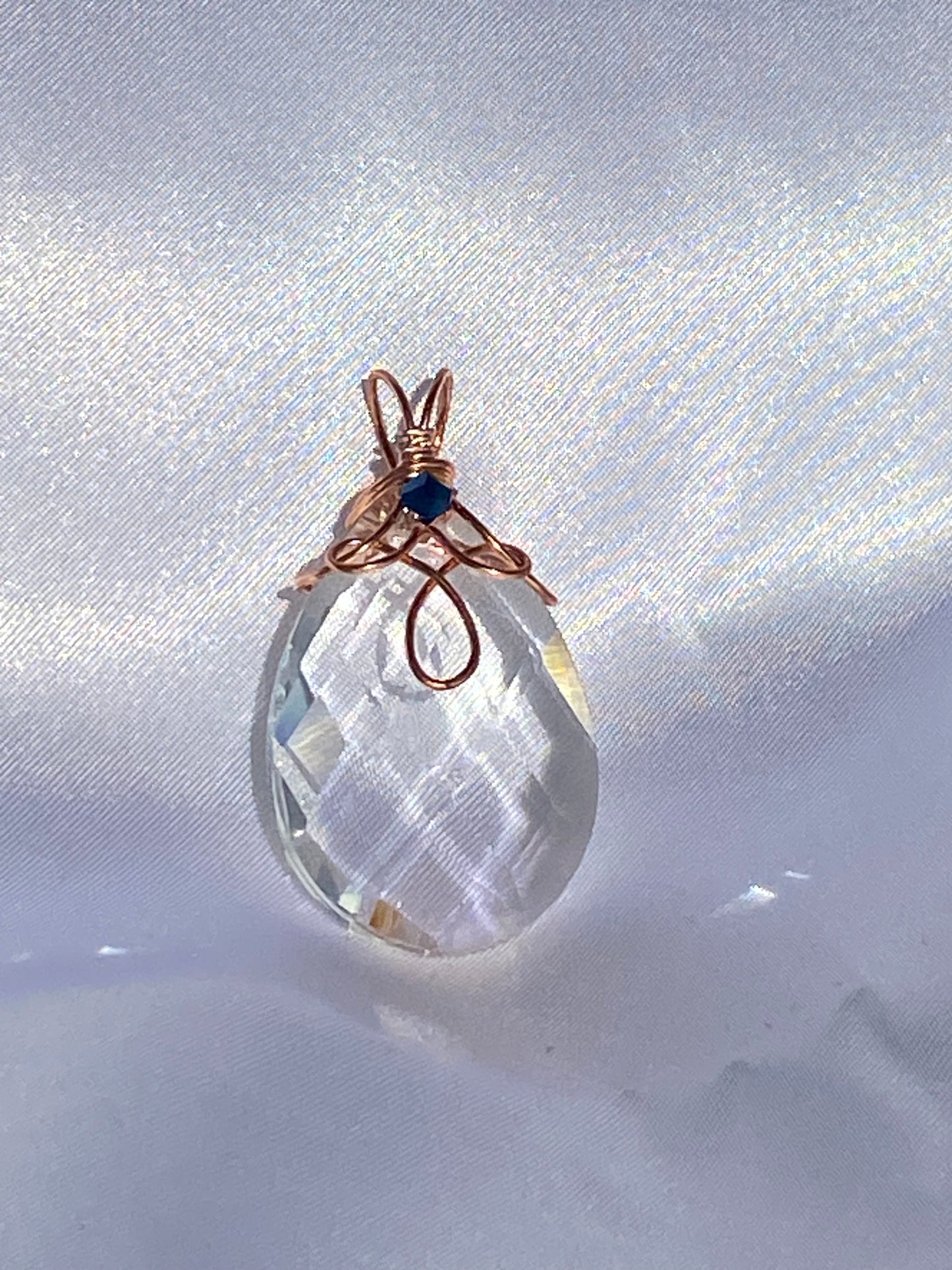 Manufactured Clear Crystal Pendant-50% OFF!